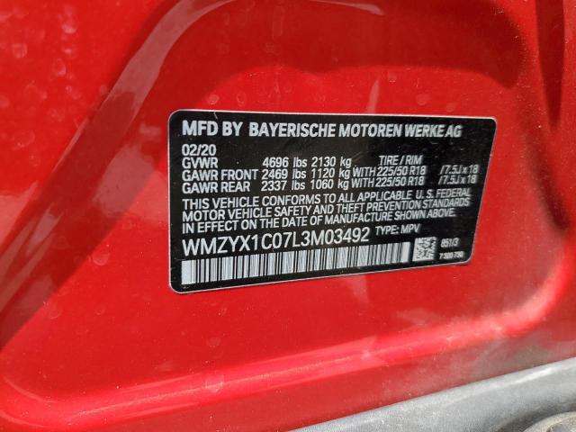 2020 MINI COOPER S C WMZYX1C07L3M03492
