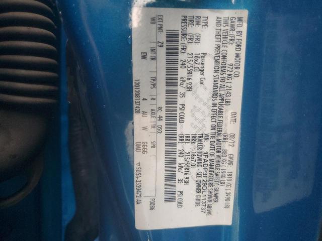 2013 FORD FOCUS SE - 1FADP3F29DL113737
