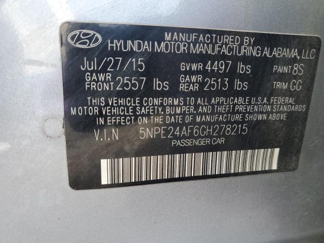 2016 HYUNDAI SONATA SE - 5NPE24AF6GH278215