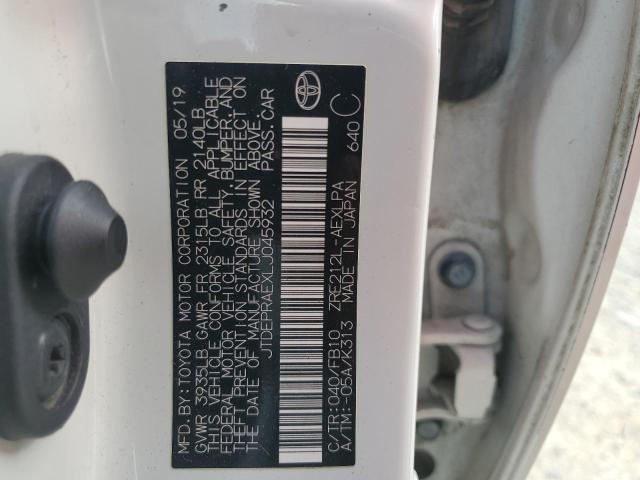 2020 TOYOTA COROLLA LE - JTDEPRAEXLJ045932