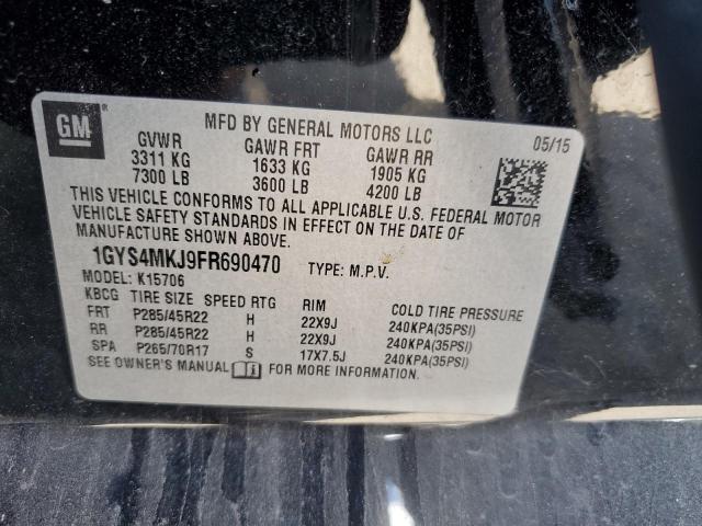 2015 CADILLAC ESCALADE L 1GYS4MKJ9FR690470
