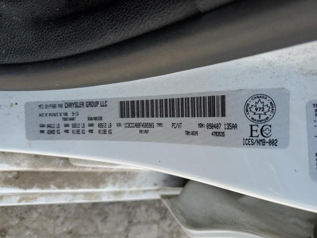 2015 CHRYSLER 200 LIMITE 1C3CCCAB8FN585903