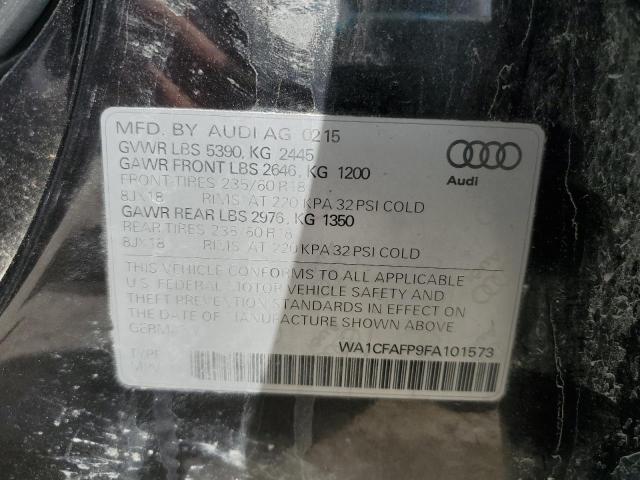 2015 AUDI Q5 PREMIUM - WA1CFAFP9FA101573