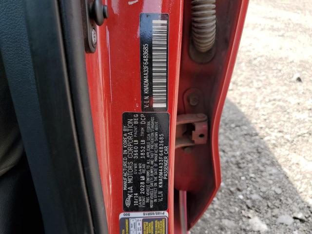 2015 KIA RIO LX - KNADM4A33F6483685