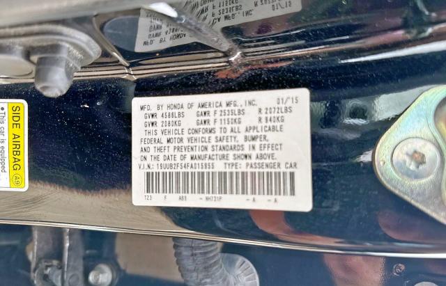 2015 ACURA TLX TECH 19UUB2F54FA015955