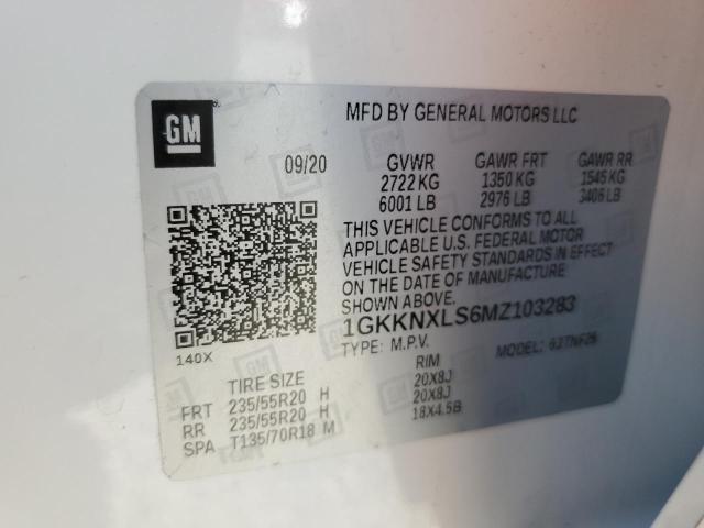 2021 GMC ACADIA DEN 1GKKNXLS6MZ103283
