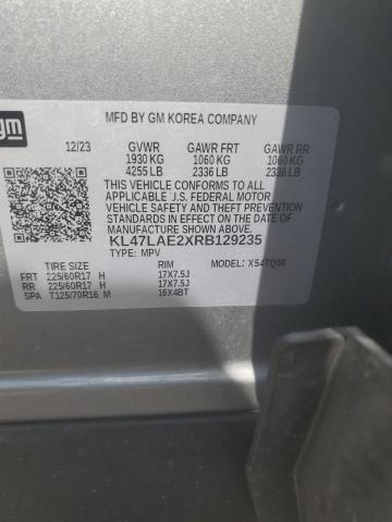 2024 BUICK ENVISTA PR KL47LAE2XRB129235