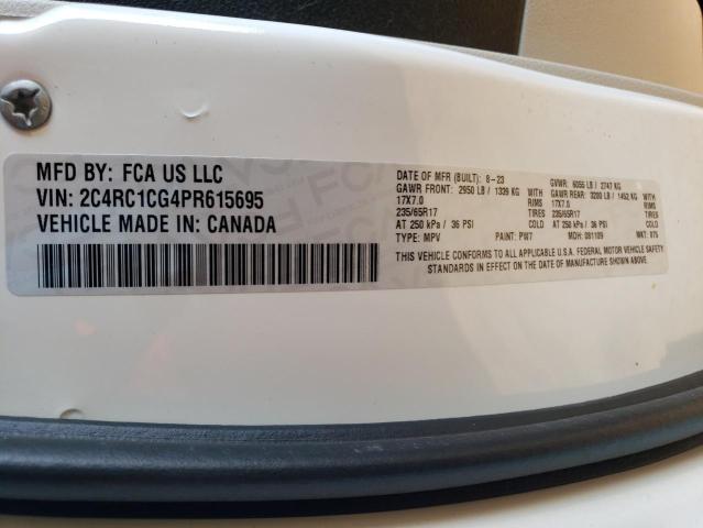 2023 CHRYSLER VOYAGER LX 2C4RC1CG4PR615695