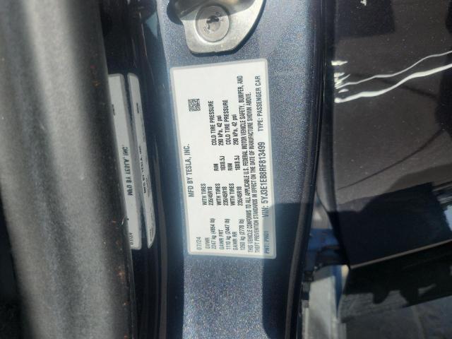 2024 TESLA MODEL 3 5YJ3E1EB8RF813499