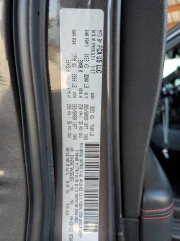2017 DODGE DURANGO R/ 1C4SDHCT0HC833521