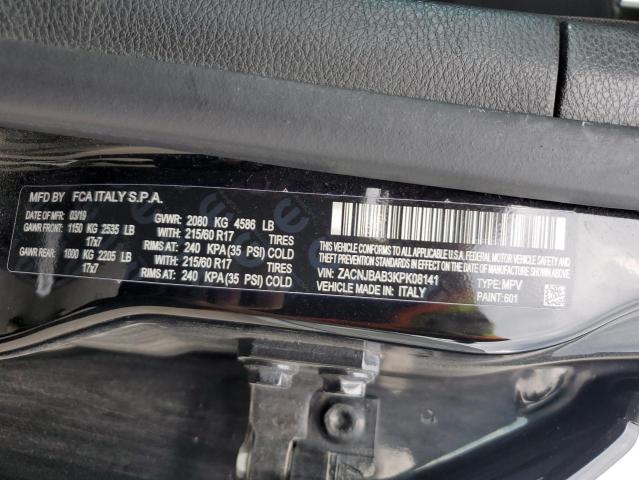 2019 JEEP RENEGADE S ZACNJBAB3KPK08141