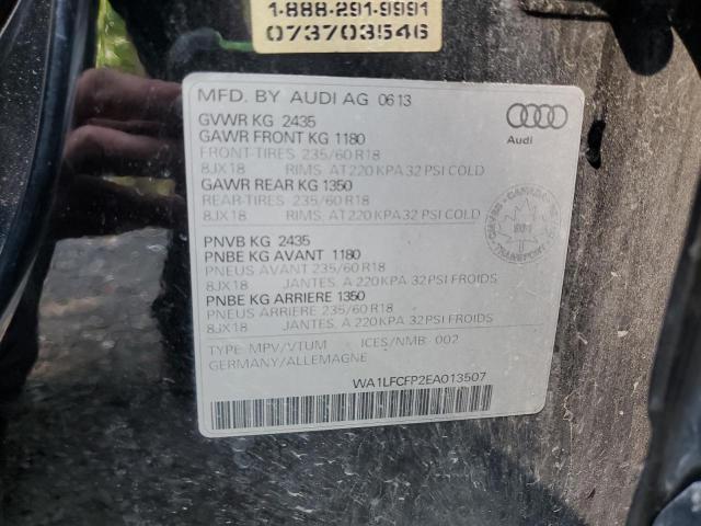 2014 AUDI Q5 PREMIUM - WA1LFCFP2EA013507