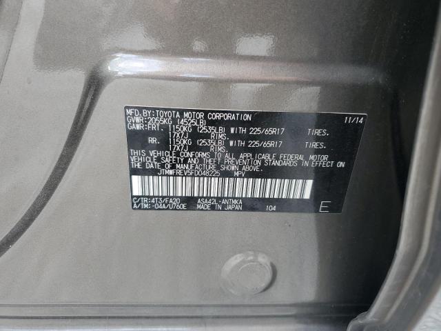 2015 TOYOTA RAV4 XLE - JTMWFREV5FD048225