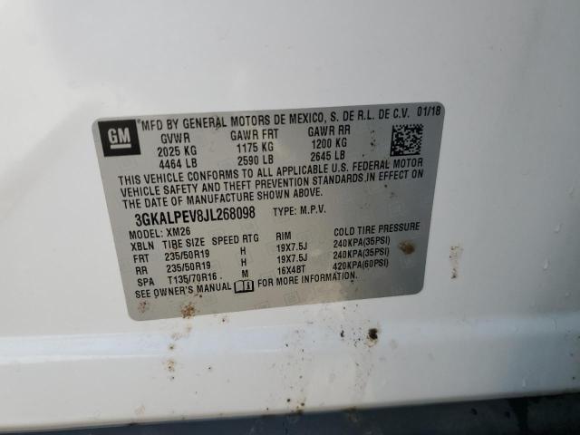 2018 GMC TERRAIN SL 3GKALPEV8JL268098