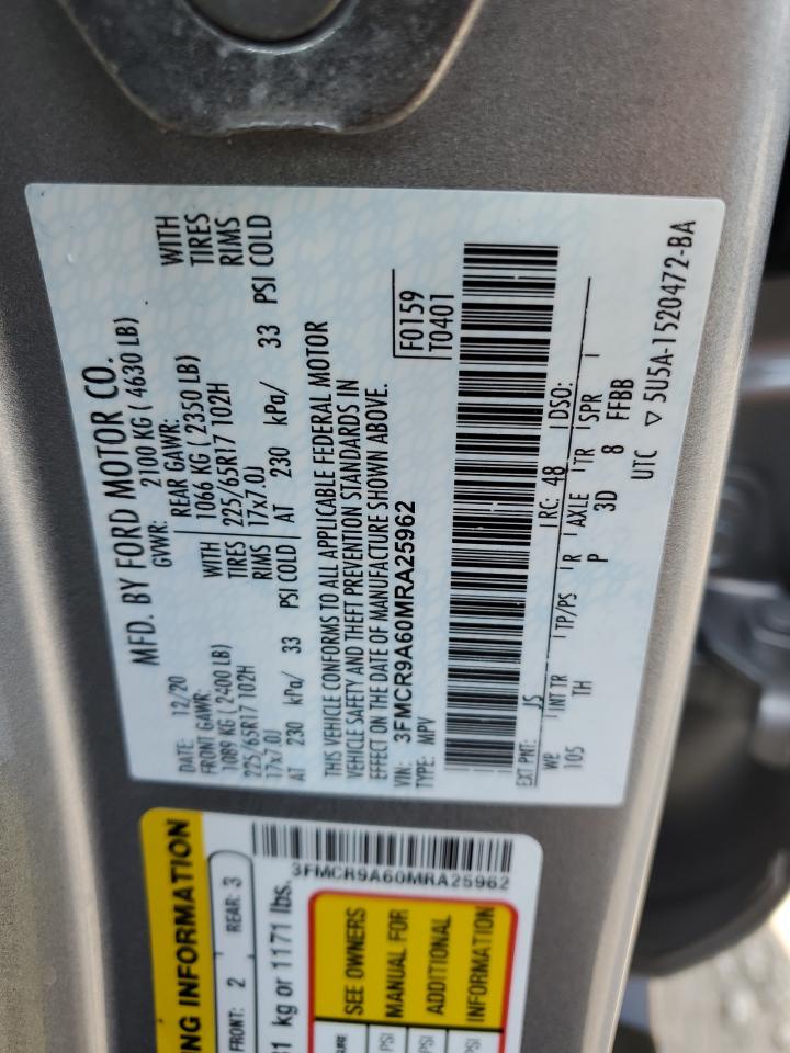 FORD BRONCO SPORT BRONCO SPO