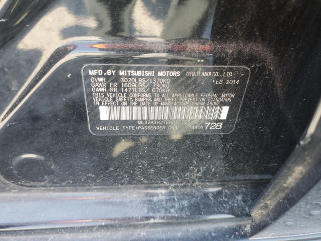 2014 MITSUBISHI MIRAGE DE - ML32A3HJ7EH022755