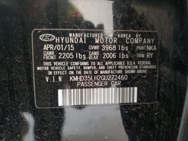 2016 HYUNDAI ELANTRA GT KMHD35LH2GU272460
