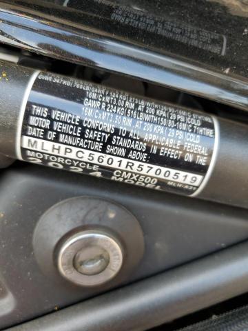 2024 HONDA CMX500 MLHPC5601R5700519