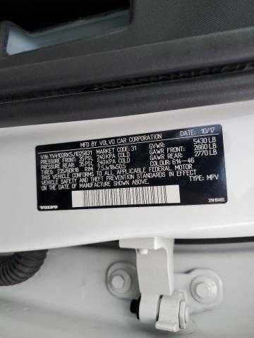 2018 VOLVO XC60 T5 MOMENTUM YV4102RK5J1025831