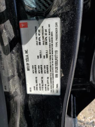 2018 TESLA MODEL 3 5YJ3E1EBXJF077119