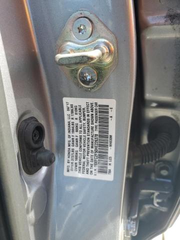 2017 HONDA CIVIC LX 19XFC2F50HE226378