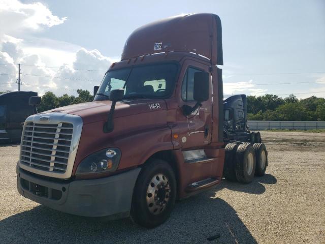 FREIGHTLINER CASCADIA 1 2016 maroon tractor diesel 1FUJGED5XGLGT7226 photo #3