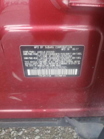 2018 SUBARU FORESTER 2 JF2SJAEC9JH425090