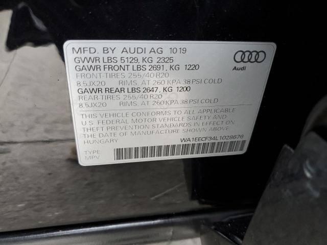 2020 AUDI Q3 PREMIUM - WA1EECF34L1028676