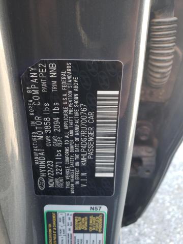 2024 HYUNDAI ELANTRA LI KMHLP4DG7RU700767