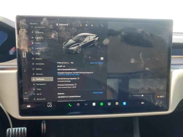 2021 TESLA MODEL S 5YJSA1E52MF439577