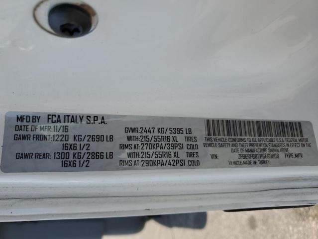2017 RAM PROMASTER ZFBERFBB7H6E69808