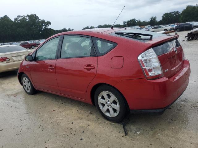 TOYOTA PRIUS 2007 red hatchbac hybrid engine JTDKB20U273218113 photo #3