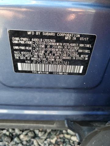 2018 SUBARU FORESTER 2 JF2SJARC9JH453241