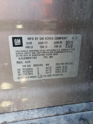 2015 BUICK ENCORE - KL4CJESB9FB171617