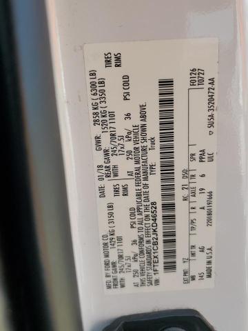 2018 FORD F-150 1FTEX1CB2JKD46528