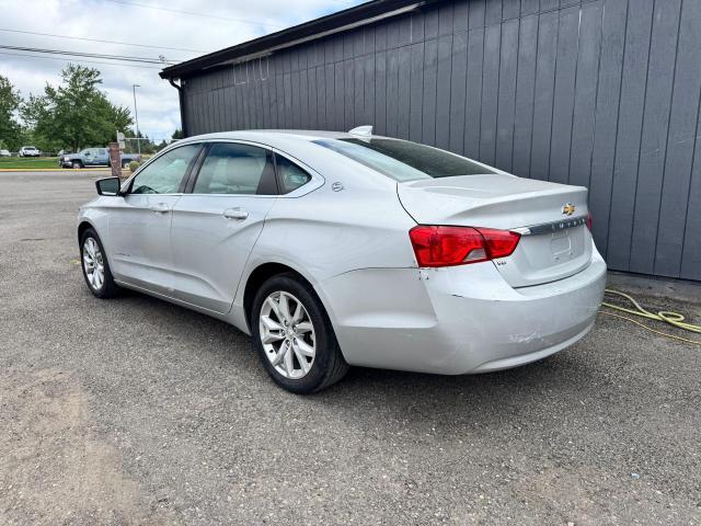 CHEVROLET IMPALA LT 2017 silver sedan 4d gas 2G1105S37H9176465 photo #4