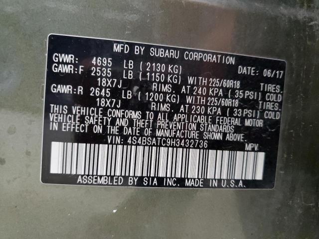 2017 SUBARU OUTBACK TO 4S4BSATC9H3432736