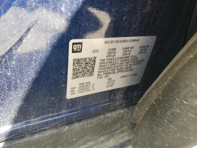 2023 CHEVROLET TRAILBLAZE - KL79MVSL3PB101061