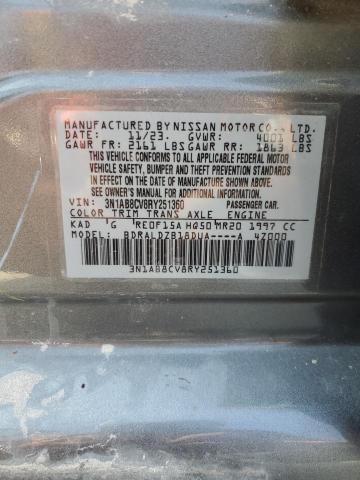 2024 NISSAN SENTRA SV 3N1AB8CV8RY251360