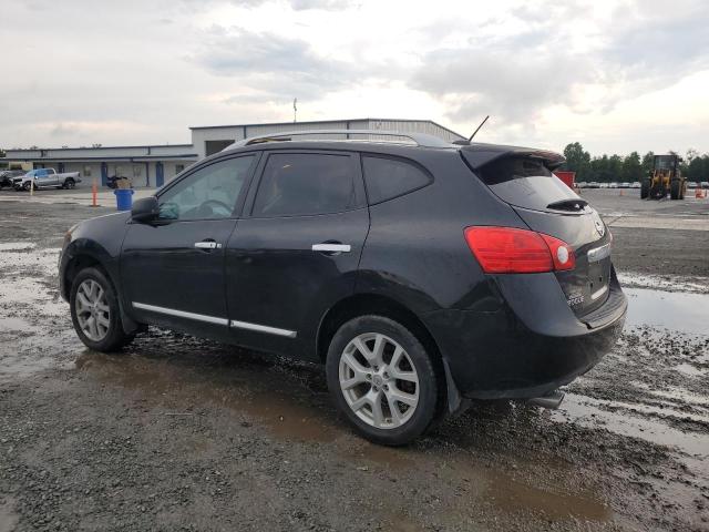 NISSAN ROGUE S 2011 black  gas JN8AS5MT2BW567816 photo #3
