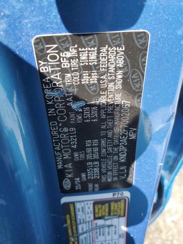 2015 KIA SOUL EV KNDJP3AE2F7002067