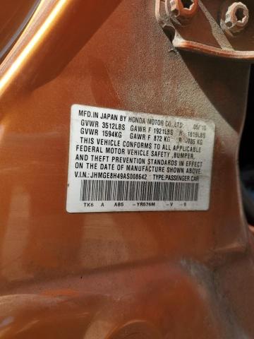 2010 HONDA FIT SPORT - JHMGE8H49AS008642