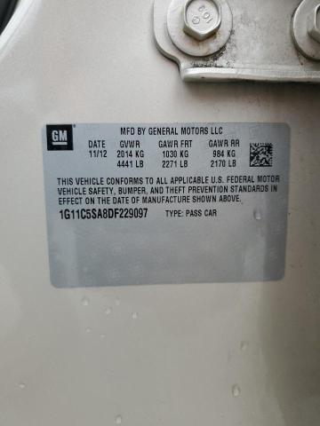 2013 CHEVROLET MALIBU 1LT - 1G11C5SA8DF229097