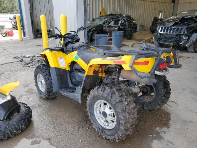 CAN-AM OUTLANDER MAX 650 XT 2011 yellow  gas 3JBEPCJ14BJ000842 photo #4