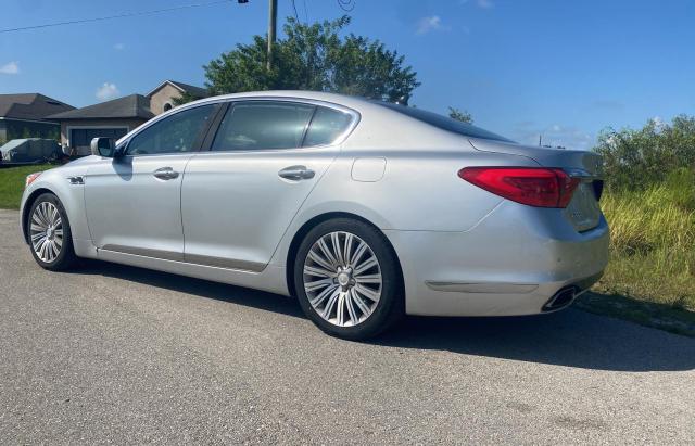 KIA K900 2015 silver  Gasoline KNALU4D44F6027128 photo #4