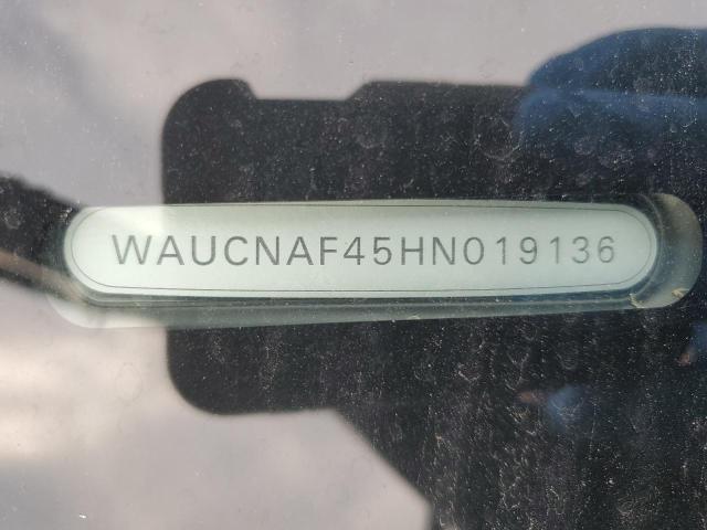 2017 AUDI A4 TECHNIK WAUCNAF45HN019136