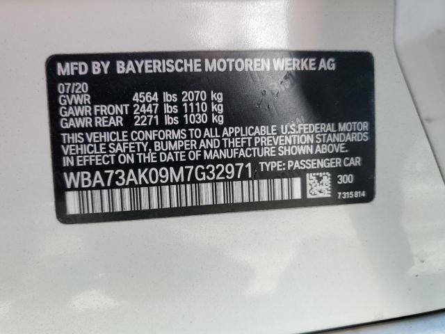 2021 BMW 228XI WBA73AK09M7G32971