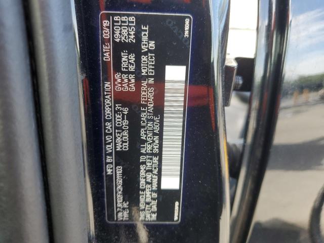2019 VOLVO S60 T5 MOM 7JR102FK2KG011103