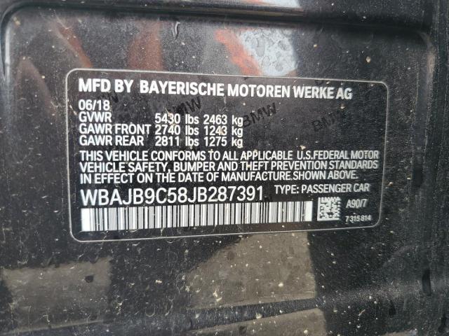 2018 BMW M550XI WBAJB9C58JB287391