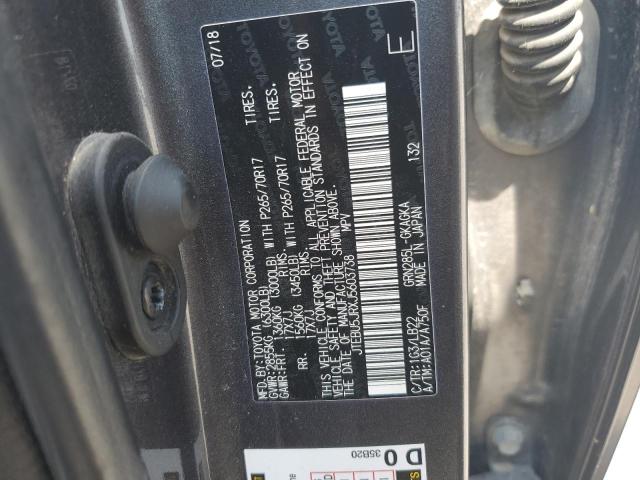 2018 TOYOTA 4RUNNER SR - JTEBU5JRXJ5603738